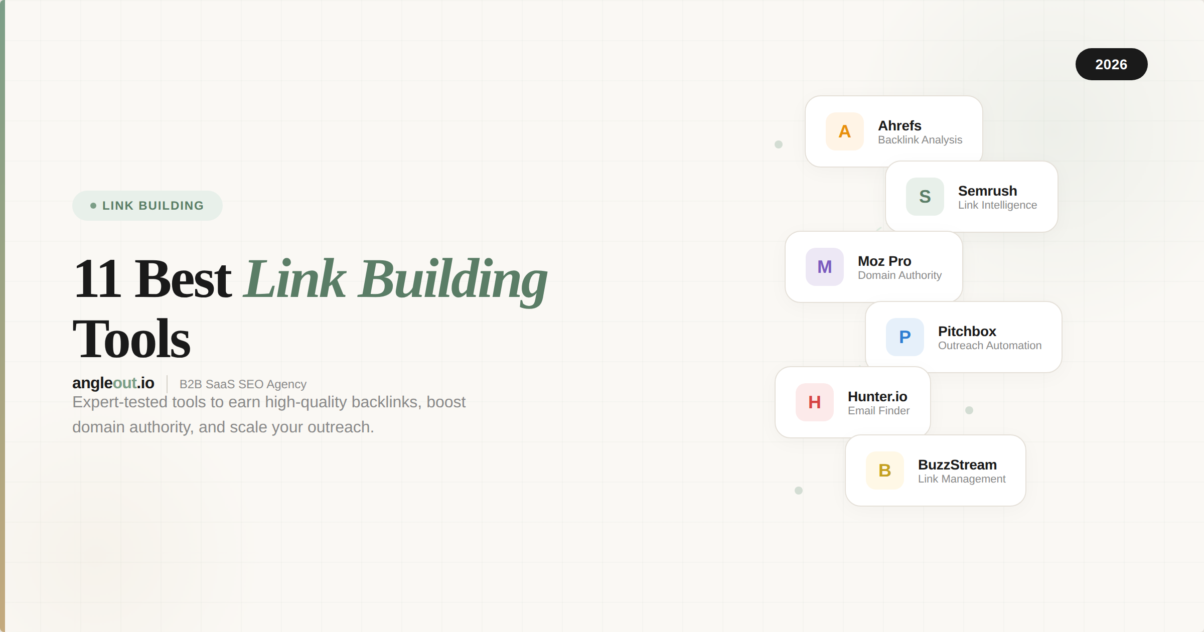 11 best link building tools in 2026